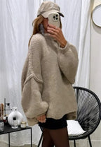 Loose Plus Size Pullover Sweater | Streetwear