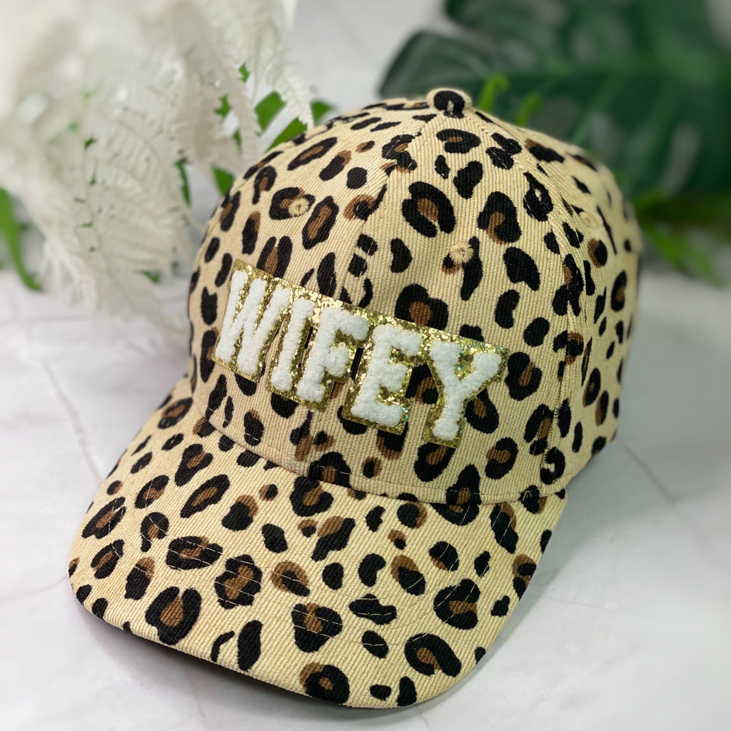 Wifey Corduroy Ball Cap | Embroidered Cap