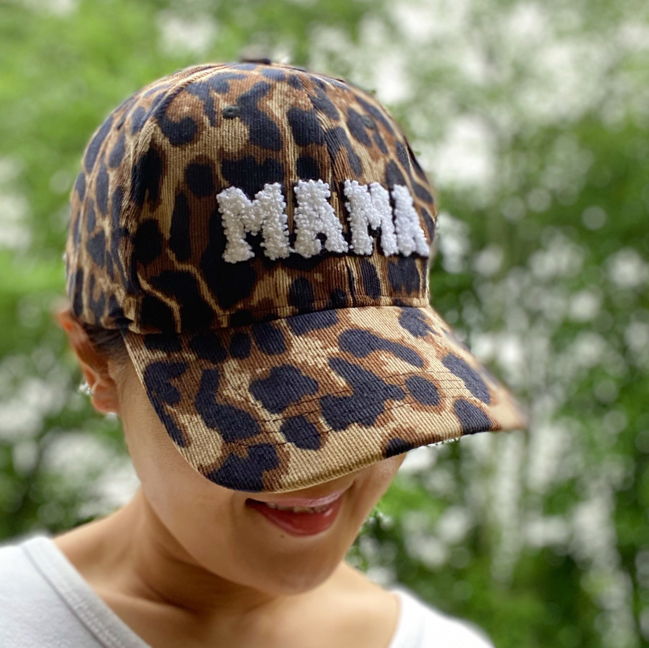 Wild Mama Corduroy Ball Cap | Embroidered Cap