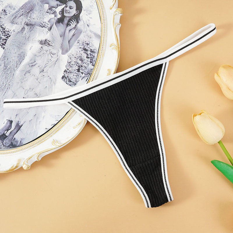 Women's Invisible Seamless Thong Underwear - High Elastic