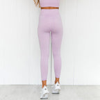 Seamless Breathable Yoga Pants with Matching Tank Top