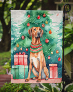Rhodesian Ridgeback Christmas Garden Flag