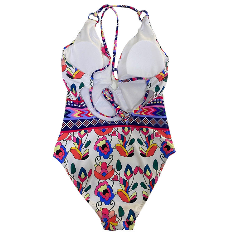 2022 Women's Fashion Swimwear with Back Tie Design