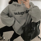2023 Women's Hooded Sweatshirt, Thick and Oversized | Streetwear