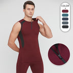 Men's Quick-Dry Sleeveless Workout Compression Tank Top