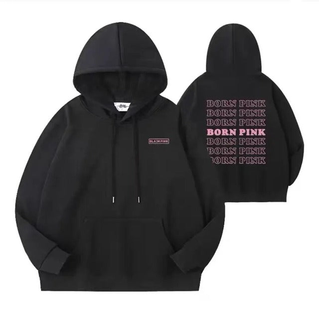 "Jin Zhixiu and Park Chae-young Style Hoodie" | Streetwear