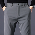 Men's Fleece-Lined Slim Pants