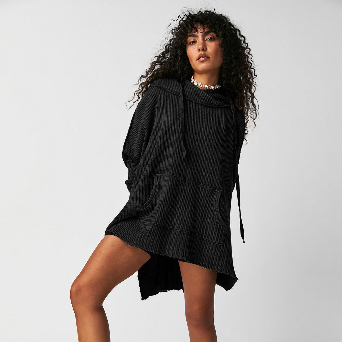 Hooded Loose Sweater for Women by Fashion Brand