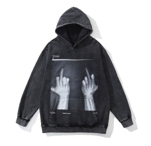 "F*** It" Vintage Hoodie (One Piece) | Streetwear