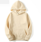 Long-sleeved Hoodie Casual Solid Color Sweater | Streetwear