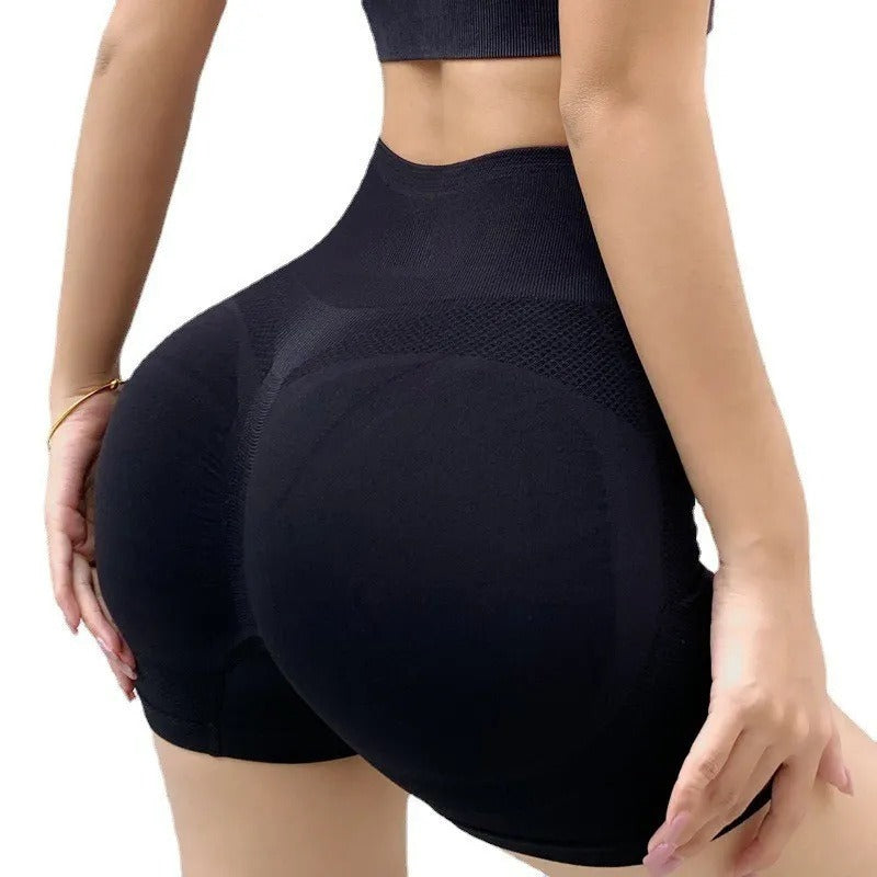 Women's High Waist Stretch Fitness Shorts