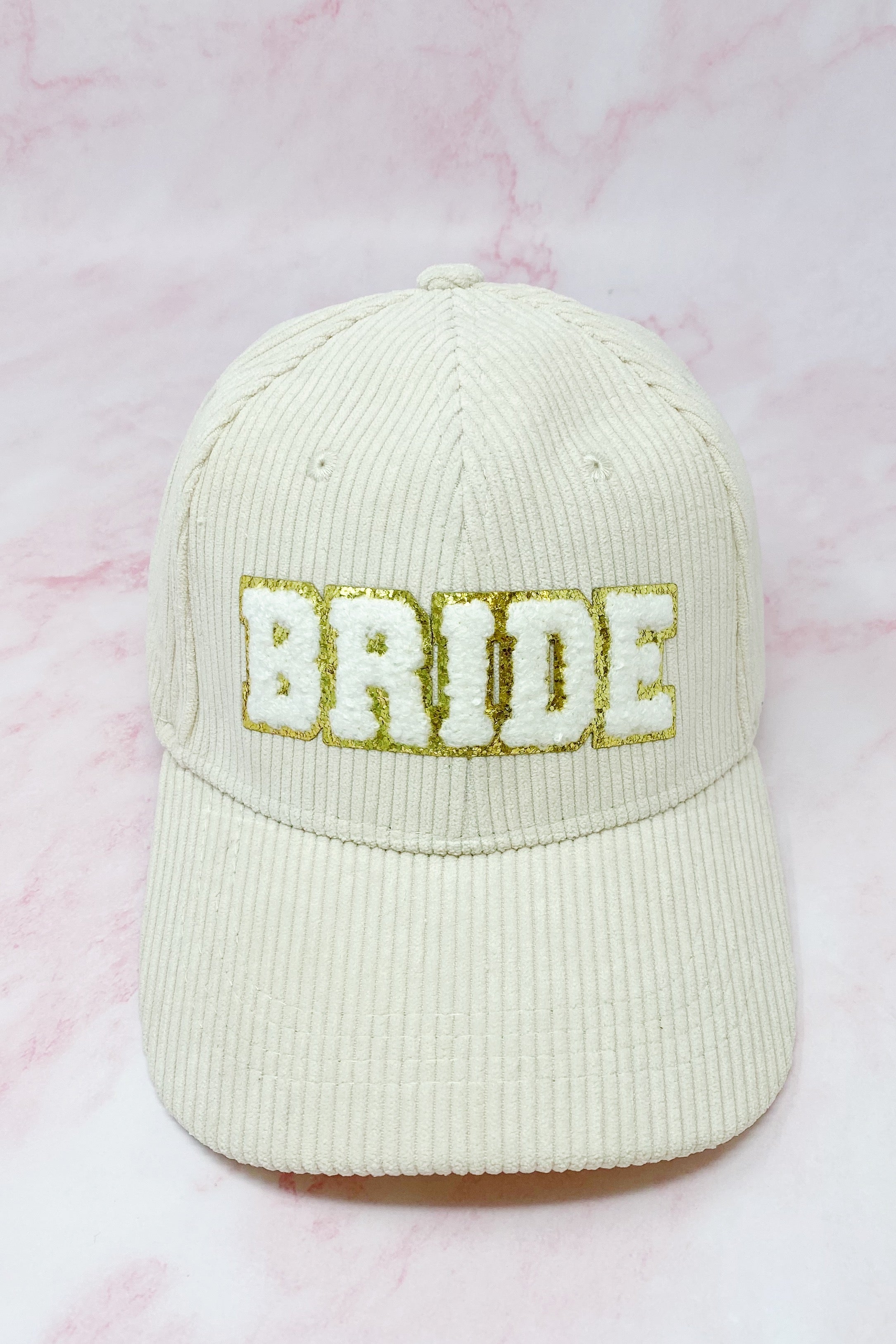 Bride Corduroy Ball Cap | Embroidered Cap