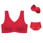 Limited Edition Kissy Christmas Red Women's Lingerie Set