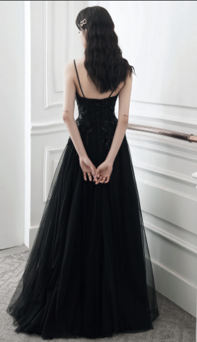 Spaghetti Strap Long Dresses for Women's Evening Events