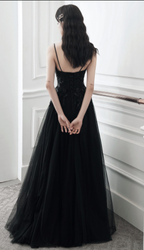 Spaghetti Strap Long Dresses for Women's Evening Events