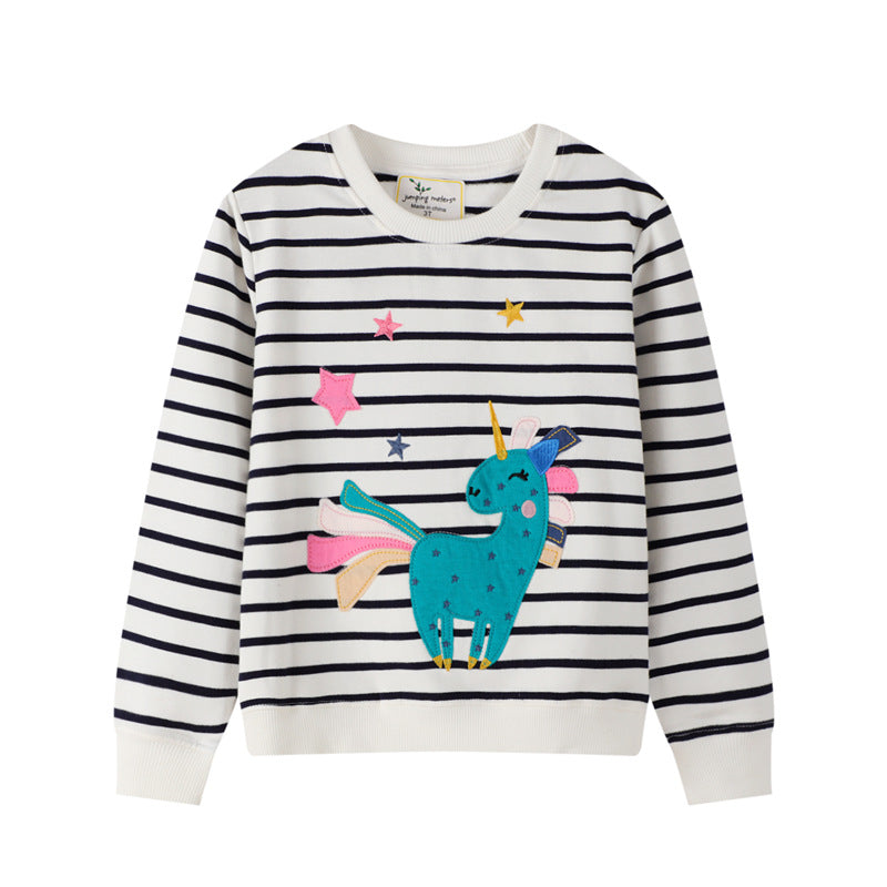 Thick Children's Pullover for Spring, Autumn, and Winter