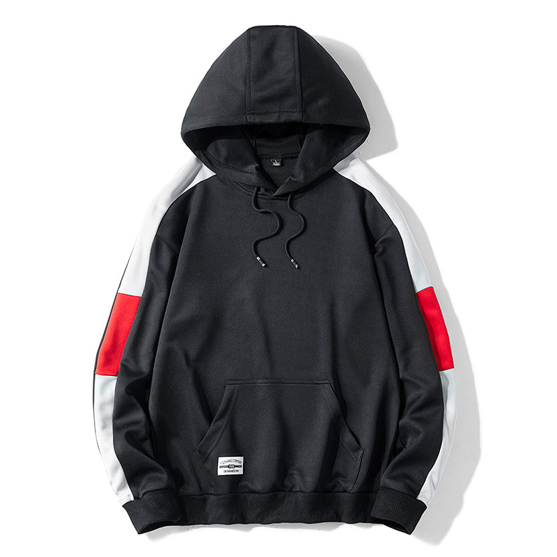 Men's Casual Hoodie Pullover - Solid Color Streetwear | Streetwear
