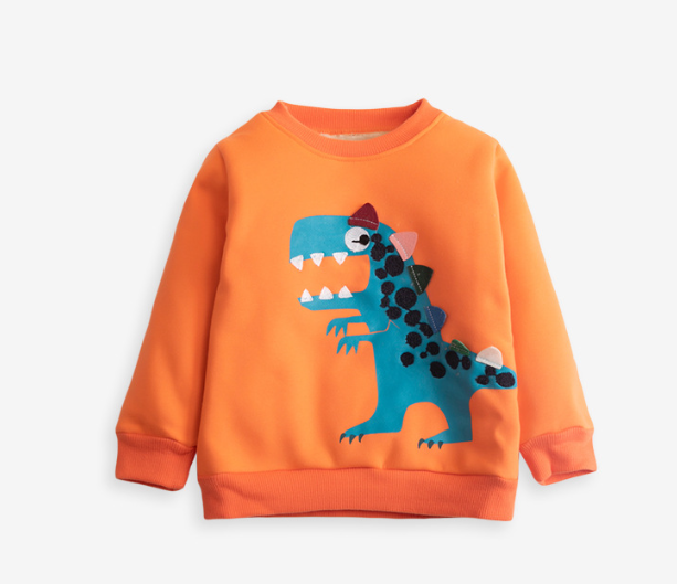 Children's Long-sleeved Terry Sweater