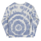 Blue Tie-Dye Vibe Tropical Sweatshirt | Streetwear