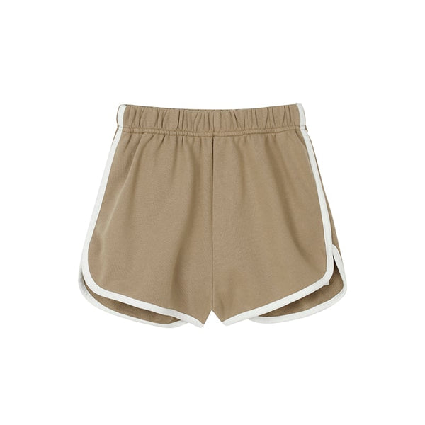 Women's Summer Sports Shorts with Side Stripes