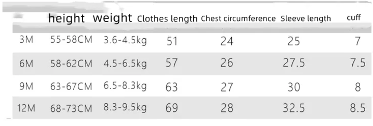 Baby Long Sleeve Zipper Bodysuit Creeper