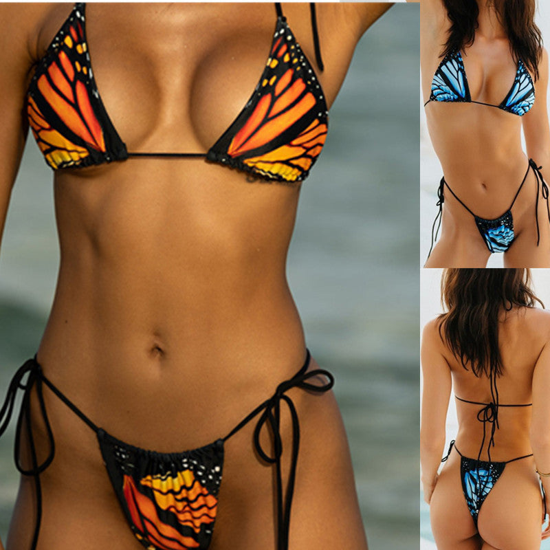 2023 Women's Two-Piece Digital Print Swimwear M3047