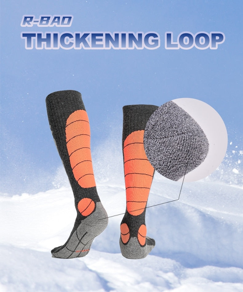 Over The Knee Wool Hiking Socks for New Adventures