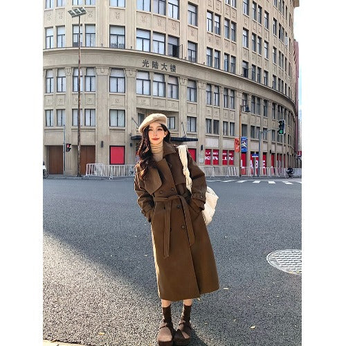 Loose Commuter Windbreaker for Women in British Style