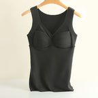 New De Rong Thermal Integrated Tank Top Bra