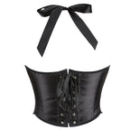 New Black Strapless Women's Corset Top for E-commerce