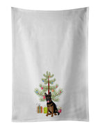 German Shepherd Bicolor Christmas Kitchen Towel Set of 2