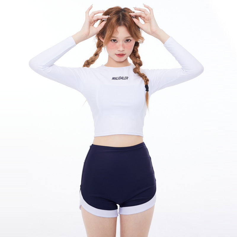 Wisuwore 2023 Asian Fresh Style Women's Swimsuit Set