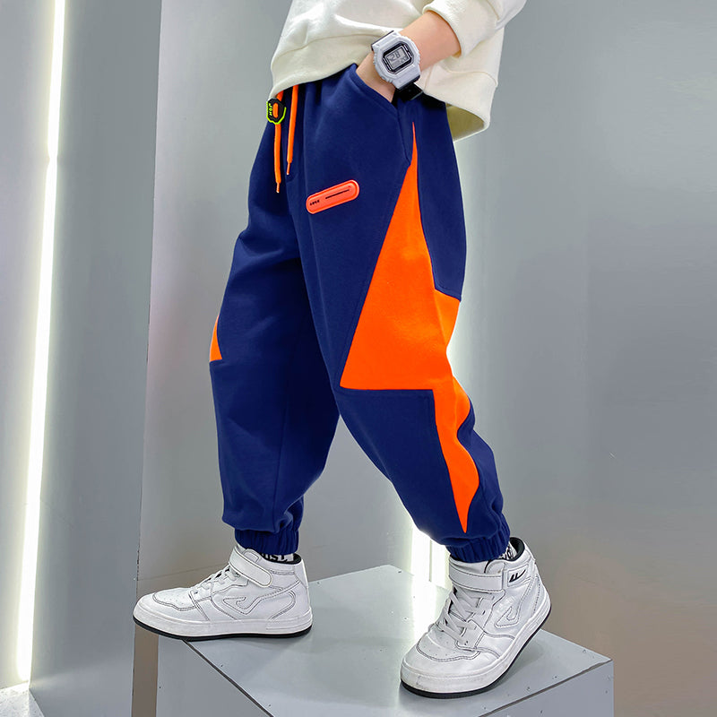 All-in-One Fleece Trousers for Big Boys and Girls