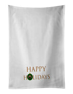 Pug - Dog Face Happy Holidays Christmas Kitchen Towel Set of 2