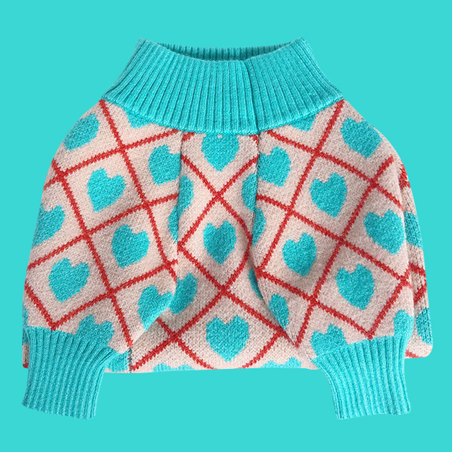 Cute Stretchy Warm Sweater for Pug Bulldog Bichon