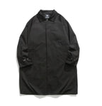 Retro Mid-Length Workwear Trench Coat for Commuting
