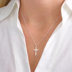 Cross Silver Pendant Necklace