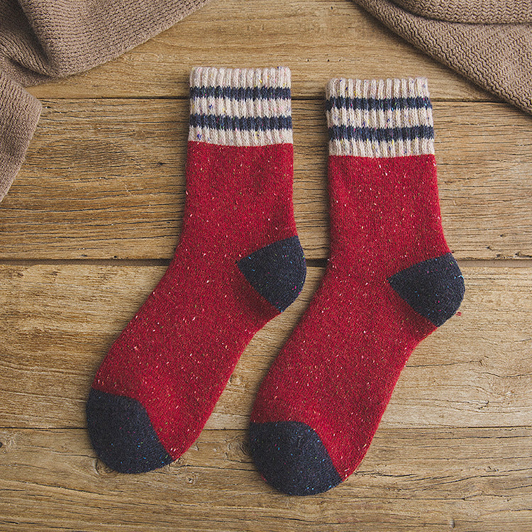 Thickened Warm Terry Wool Socks for Women