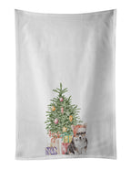 Corgi Puppy Christmas Presents and Tree Kitchen Towel Set of 2
