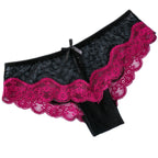 Lace Women's Low Waist Transparent Triangle Panties
