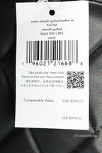 Kate Spade Carey Medium Black Quilted Flap Shoulder Bag