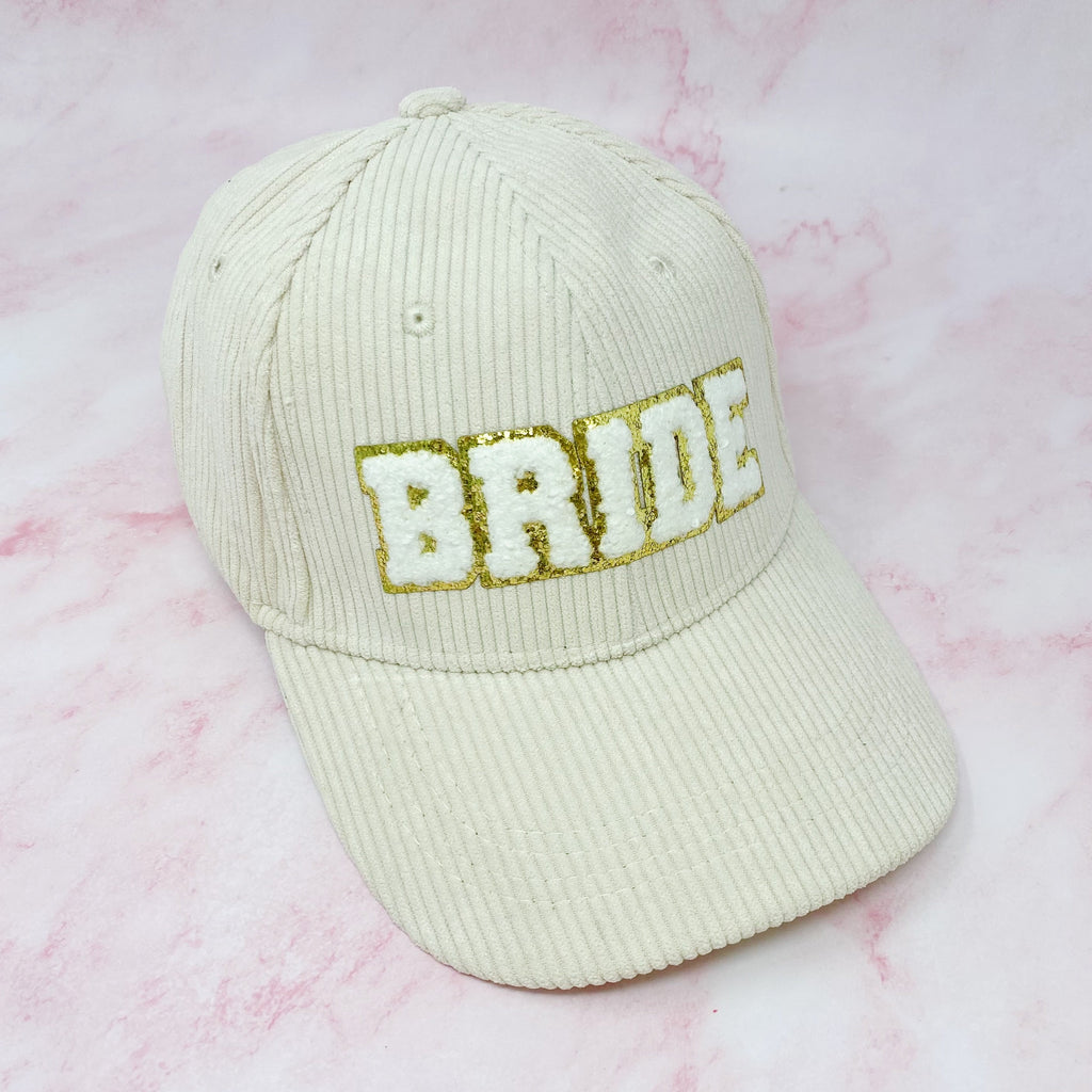 Bride Corduroy Ball Cap | Embroidered Cap