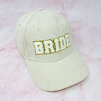 Bride Corduroy Ball Cap | Embroidered Cap