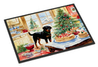 Rottweiler Christmas Cookies Doormat
