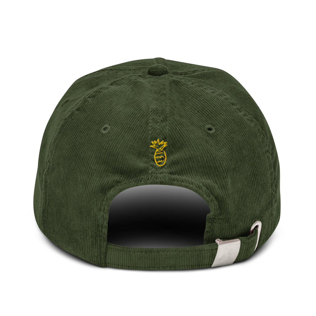 Sloppy Pineapple Corduroy hat | Embroidered Cap