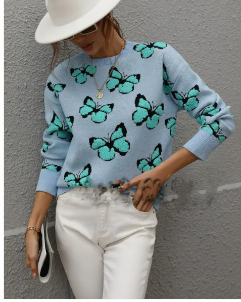 Loose Oversized Pullover Women's Sweater | Streetwear