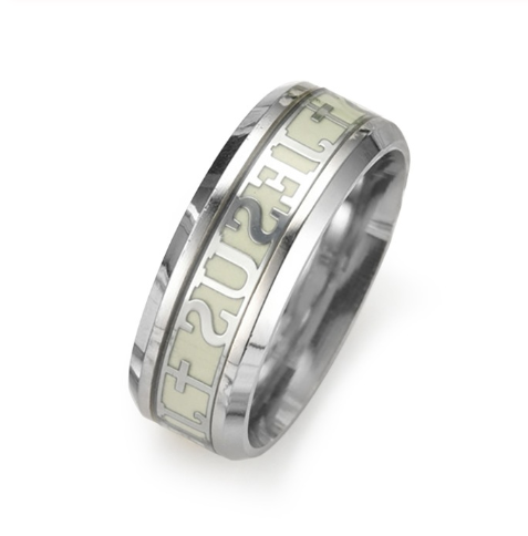 [Duplicate] Glow the Dark Christian Jesus Ring | Christian Jewelry