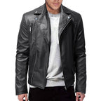 Large Size Casual Leather Jacket Collection