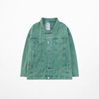 Loose Top Stitching Lapel Jacket
