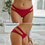 Women's Triangle Hot Waist Hollow Panties for Intimate Wear